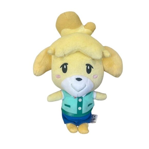 Animal Crossing New Leaf Isabelle 7” Stuffed Plush Nintendo 2015 - Picture 1 of 8